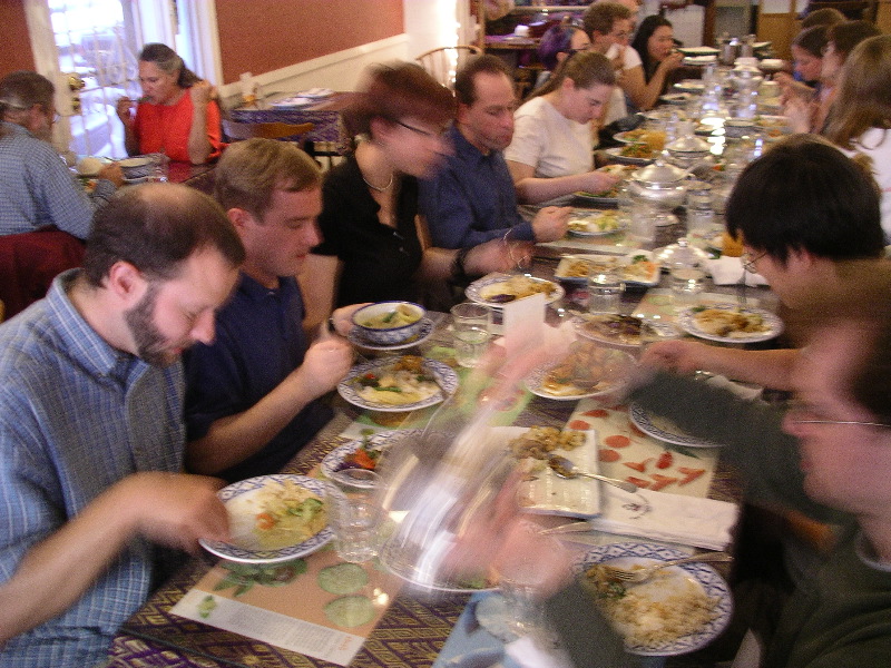 Dinner in Motion at Thai Delight
