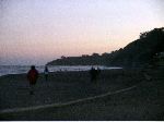 The Beach at Sunset