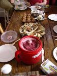 Blackberry ice cream and pancakes and muffins oh my!