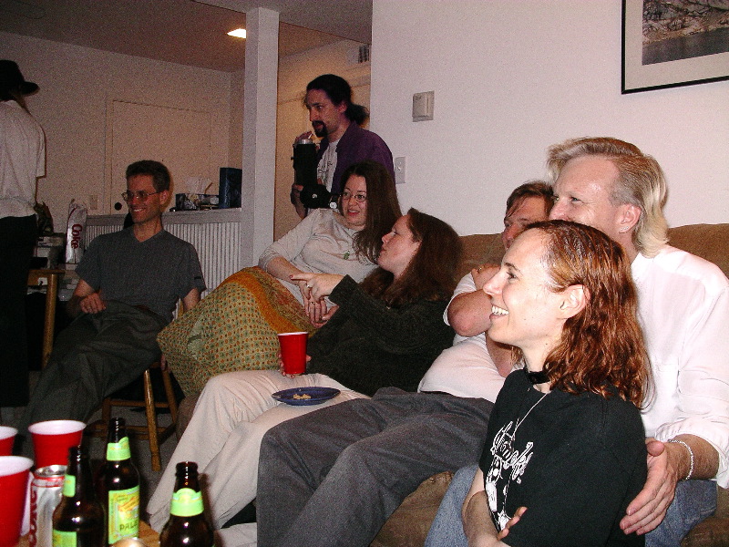 watching somthing funny